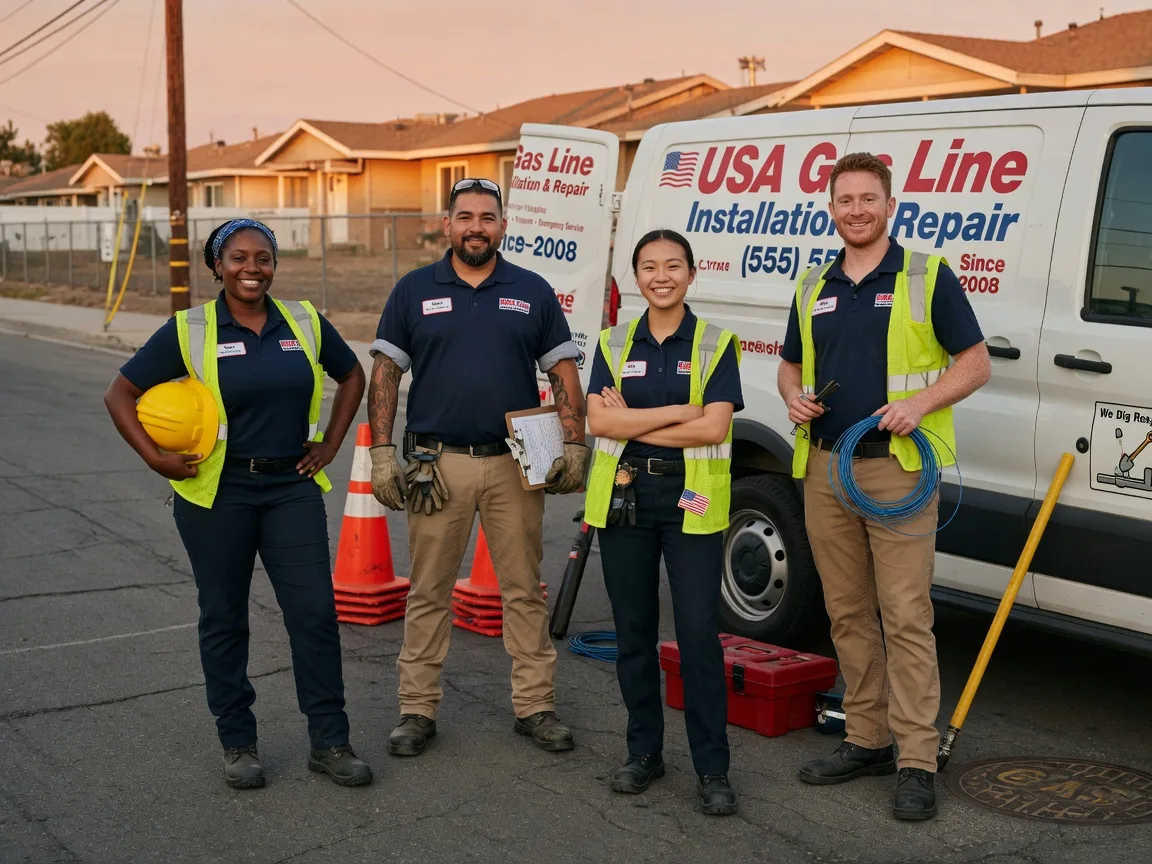 Gas Line Installation company in Bates, OR